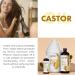 Castor Oil Pure Carrier Oil - Cold Pressed Castor Oil for Essential Oils Mixing Natural Skin Moisturizer Body & Face Eyelash Caster Oil Eyelashes Eyebrows Lash & Hair Growth Serum (4 oz) - Buy Online on GoSupps.com