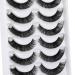Kiromiro 16mm False Wispy Faux Mink D Curl Lashes - Fluffy Natural Human Silk Russian Strips - Buy Online on GoSupps.com