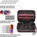 Dart Case Holder Organizer for Steel Tip & Soft Tip Darts - Carrying Bag for Tips, Shafts, Flights & Accessories (Box Only) - Buy Online on GoSupps.com