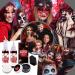  WJnflQN Fake blood kit drops and coagulated gel with cleansing soap washable zombie vampire costume accessories for film cosplay theme party photo prop stage - Buy Online on GoSupps.com
