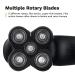 Bald Buddy 5-Blade Replacement Shaving Head - Rotary Wet/Dry Shaver for Coarse Hair | For Head, Arms, Legs, Back, Chest | Men and Women - 1 Unit - Buy Online on GoSupps.com
