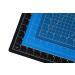 Dahle 10671-12580 Vantage Self-Healing Cutting Mat - 12x18 - 1/2 Grid - 5 Layers - Craft & Sewing Mat - Black - Buy Online on GoSupps.com