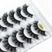 KOKAY Russian Strip Lashes 8 Pairs DD Curl Reusable Faux Mink 3D Fake Eyelashes - Waterproof & Fluffy - Gift Set (K001 15MM) - Buy Online on GoSupps.com