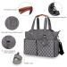 Bizcasa Baby Diaper Bag - 13 Pockets Portable Travel Handle Large Storage Space Includes Pacifier Bag - Gray - Buy Online on GoSupps.com