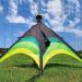 Flying Hoofer Delta Kite for Kids and Adults - Easy to Fly 9ft Huge Delta Kite with 98ft Tail - Perfect Kite for Beginners - Buy Online on GoSupps.com