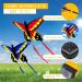 HENGDA Butterfly Kite for Kids and Adults - Colorful Outdoor Single Line Kite with Flying Tools - Red & Blue - Buy Online on GoSupps.com