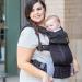 LLLbaby Serenity 6-in-1 Ergonomic Baby Carrier - Lumbar Support, Convertible Tote - Black - Buy Online on GoSupps.com