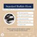 Hollings Buffalo Horn Standard Dog Treat 100% Natural Grain Free Chew Treat for Adult Dogs High in Protein and Naturally Low in Fat (1 Pack) Standard Buffalo Horn 1 count (Pack of 1) - Buy Online on GoSupps.com