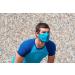 UYN Men's Community Mask - Blue L | Comfortable & Durable Face Covering (Pack of 1) - International Shipping Available - Buy Online on GoSupps.com