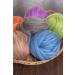 Kondoos Multi Colored Natural Wool Roving 1 lb - Ideal for Needle Felting and Handcrafts - Buy Online on GoSupps.com