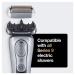 Braun 92S Series 9 Electric Shaver Replacement Foil & Cassette - Silver - Buy Online on GoSupps.com