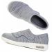 KWUKOTY Diabetic Shoes for Men Extra Wide Slip-on Shoes for Swollen Feet Adjustable Walking Shoes for Arch Support Cushioning Therapeutic Neuropathy 9.5 Wide Grey