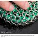 Greater Goods Chainmail Scrubber - Easy, Seasoning-Safe Cast Iron Cleaning | Dishwasher Safe | St. Louis Designed - Buy Online on GoSupps.com