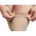 Footless Thigh High Compression Stocking - Pair of 20-30mmHg Gradient Sleeves for Varicose Veins and Edema - Unisex L Large Beige - Buy Online on GoSupps.com