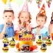 Firefighter Birthday Cake Decoration | Fire Brigade Party Supplies & Cupcake Toppers for 3 Year Olds - Buy Online on GoSupps.com