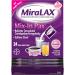 MiraLAX Gentle Constipation Relief Laxative Powder Stool Softener with PEG 3350 No Harsh Side Effects 1 Doctor & OBGYN Recommended Single Dose Mix-in Pax Travel Pack 24 Dose