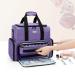 BAFASO Nail Polish Organizer - Holds 80 Bottles, UV Lamp Case, Removable Pouches, Manicure Tools Storage - Purple (Patented) - Buy Online on GoSupps.com