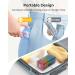 Enlarged 7-Day Pill Organizer for Fish Oils & Supplements | Easy-to-Open Rainbow Pill Box | Travel-Friendly Vitamin Storage - Buy Online on GoSupps.com