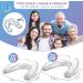Protect Your Smile while sleeping Mouth Guard for grinding teeth night comfort guaranteed relieve your bruxism with our dental protector.This Night guard for teeth will also protect you during your travels with its case - Buy Online on GoSupps.com