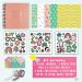 Doodle Hog Pink Scrapbook Kit | Gifts for 10 Year Old Girl | Personalize & Decorate DIY Scrapbook | Includes Washi Tape, Sticker Sheets, 40-Page Thick Paper | Hardcover - Buy Online on GoSupps.com