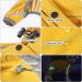 Reflective Waterproof Dog Raincoat - Adjustable Rain Jacket for Small Dogs | Durable Rain Cape with Hood - Buy Online on GoSupps.com