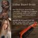 VinBee Men's Boar Bristle Beard Brush | Stiff Hairbrush for Men | Red | Perfect for Grooming & Styling - Buy Online on GoSupps.com