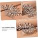 Didiseaon Hair Comb Hair Clips for Women Leaves Headpiece Wedding Headpiece for Bride Wedding Hairpin Rhinestone Headpiece Slide Combs Miss Rhinestones Pearl Rhinestone Hair - Buy Online on GoSupps.com