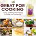 Tutto Bene Premium Grapeseed Oil - 1 Gallon (128oz) | 0 Trans Fat, Cholesterol-Free, High Antioxidants & Vitamin E - Ideal for Healthy Cooking - Buy Online on GoSupps.com