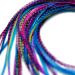 10 XXL LONG 11-13 inch (28-33cm) Real Feather Hair Extensions + Rings & Loop (Mixed Brights)