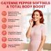 Cayenne Pepper Softgels Supplement, Cayenne Pepper Capsules with VitaminD3+K2,Berberine, Q10, Omega-3, Turmeric, Hawthorn, Beetroot, Supports Leg Vein, Digestive & Heart Vessel Health, 240 Softgels - Buy Online on GoSupps.com