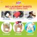 30pk Tropical Scent Bio Laundry Detergent Sheets - Travel Size UK (3x10pk) - Buy Online on GoSupps.com