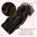 TESS Curly Clip in Hair Extensions 22 inch Body Wave Hair Extensions Clip in 12 pieces Clips in Extensions Synthetic Hair Extension Clip in Wavy Bresilien Hair Clip Extension - Buy Online on GoSupps.com
