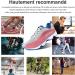 Plantar Fasciitis Arch Support Insoles | Orthotic Inserts for Flat Feet & Foot Pain | Men & Women | Red UK-12-305mm - Buy Online on GoSupps.com