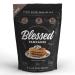 Blessed Vegan Pancake Mix (16g Protein) - Plant Based Protein Pancake Mix - Low Calorie Naturally Sweetened Dairy Free Protein Pancakes - High Protein Pancake Mix Choc Chip