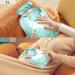 Marble Hot Water Bottle with Cover - 1L Pain Relief for Hands & Feet | Heat & Cold Therapy - Buy Online on GoSupps.com