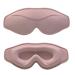 EMICUTE Sleep Eye Mask for Men Women 3D Contoured Sleeping Mask Soft Comfort Blindfold & Eye Cover for Flight Travel Yoga Nap Pink