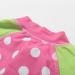 Bonverano Baby Girls UPF 50+ Sunsuit with Sun Cap - Pink/Green 9-12M - Buy Online on GoSupps.com