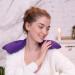 Zhu-Zhu Lavender Body Wrap Wheat Bag Microwavable Purple Fleece Microwave Heat Pad Soothing Heat Pack Hot Therapy Neck and Shoulder Pain Relief - Buy Online on GoSupps.com