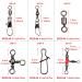 Shaddock 140-Piece Fishing Wibel Kit | Ball Bearing & Barrel Snaps | Fishing Accessories Set - Buy Online on GoSupps.com