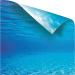 Juwel Aquarium Uk Limited Double-Sided Tank Background Poster 2 Blue Ocean 60X30Cm - Buy Online on GoSupps.com