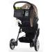 Ethan & Emma Double Stroller Organizer with Cup Holders - Fits Both Single & Double Strollers - Secured Fit & Extra Storage - Universal Stroller Organizer and Stroller Accessory - Buy Online on GoSupps.com