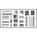 MoYous XL Vintage 6 Stamping Template | Nail Art Stamping & Lace Manicure - International Shipping Available - Buy Online on GoSupps.com