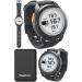 Bushnell iON Edge (Black) GPS Golf Watch Power Bundle | with PlayBetter Portable Charger & HD Tempered Glass (x2) | Touchscreen, Auto-Course, & Movable Pin | 38,000 Courses | Golfers Rangefinder Watch Power Bundle Black