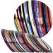 Nail Striping Tape Line Decoration Sticker Set - 40 Colors - 120 Rolls - DIY Nail Art - Buy Online on GoSupps.com