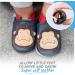 Blue Gorilla Baby Shoes | Soft Sole for Baby Boys & Girls | Leather Toddler Walking Shoes 2-3 Years - Buy Online on GoSupps.com