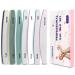 7Pcs Nail Files CHANSHIN Professional Gel Nail Files Emery Boards Grit 100/150/180/220/280/1000/4000 Buffer Manicure Washable Tools for Nail Trimming Grinding Polishing Shining 7 Count (Pack of 1)