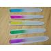 Premium Crystal Glass Nail Files Manicure Set - 5 Pack Professional Double Sided Pedicure Files - Best Glass Nail Files for Natural Nails - Mix Color - Buy Online on GoSupps.com