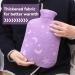 DICEVER Hot Water Bottle with Soft Cover 2L Hot Water Bag for Menstrual Cramps Neck and Shoulder Pain Relief Hot and Cold Therapies Hand Feet Warmer Purple Dark Purple - Buy Online on GoSupps.com