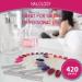Clear Coffin Nail Tips - Extra Long Acrylic False Nails | Nailology 420-pc Fake Nail Extension Set - Buy Online on GoSupps.com