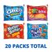 Nabisco Classic Mix Variety Pack - OREO, CHIPS AHOY, Nutter Butter Bites, RITZ Bits Cheese - 20 Snack Packs - Buy Online on GoSupps.com